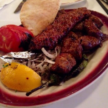Taci's Beyti - Mixed kebab platter - had 4 varieties of lamb (chopped lamb pieces, lamb chop, Adana & doner;gyro style ) - Turkish Near Me - Brooklyn, New York Taci's Beyti - Mixed kebab platter - had 4 varieties of lamb (chopped lamb pieces, lamb chop, Adana & doner;gyro style ) - Turkish Near Me - Brooklyn, New York