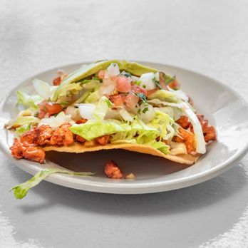 Teos Tacos - Tostada al pastor - Tacos Near Me - Haverhill, Massachusetts