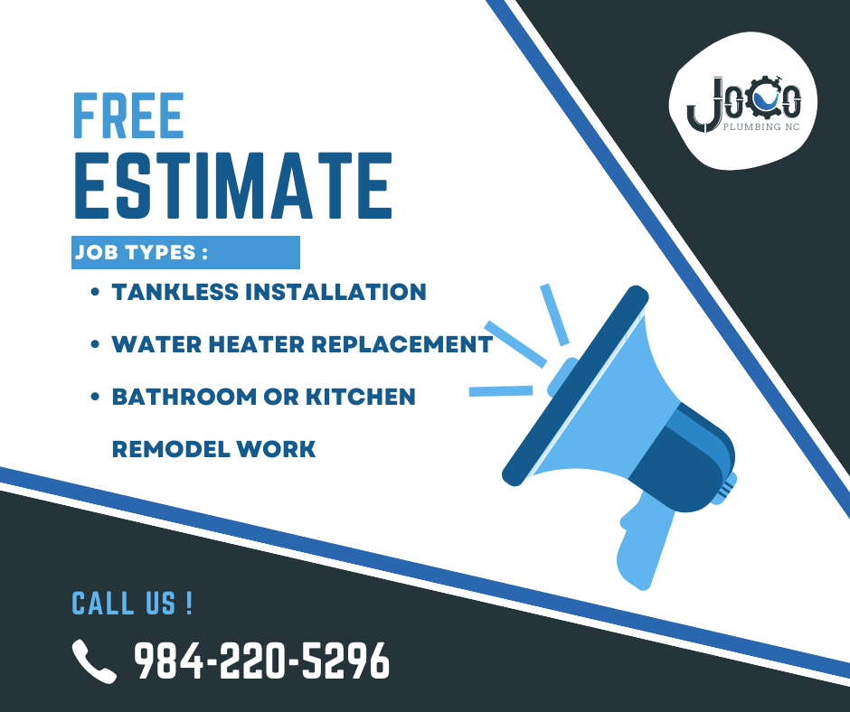 Slide of JoCo Plumbing NC