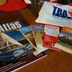 AAA West Metro - Merchandise we picked up at this location,  everything was free but the Atlas