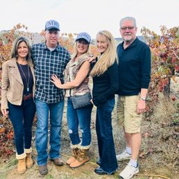 Photo op in the vineyard
