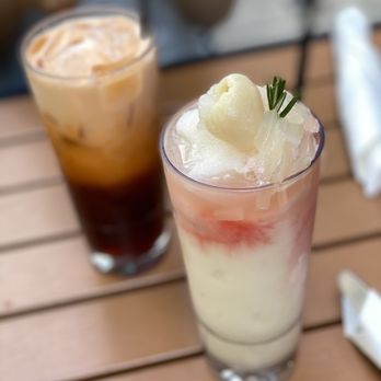 Sisters Thai - Thai Tea Latte & Ruby Lychee - Thai Near Me - Fairfax, Virginia Sisters Thai - Thai Tea Latte & Ruby Lychee - Thai Near Me - Fairfax, Virginia