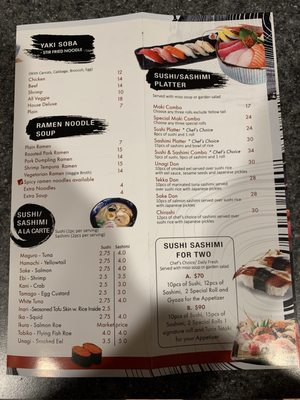 Menu photo 2 Shogun Sushi-Teriya Chester, MD Menu photo 2 Shogun Sushi-Teriya Chester, MD