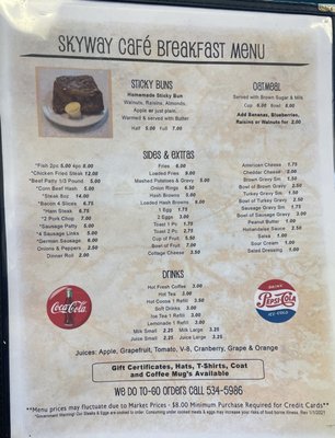 Menu photo 6 Skyway Cafe Spokane, WA Menu photo 6 Skyway Cafe Spokane, WA