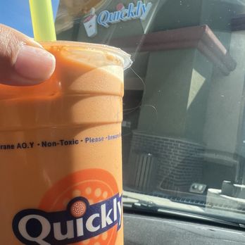 Quickly Brentwood - Thai tea - Bubble Tea Near Me - Brentwood, California