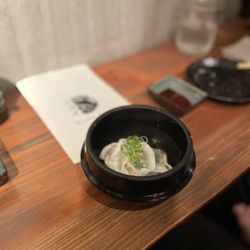 Village Sake - Scallop and Chive Dumplings