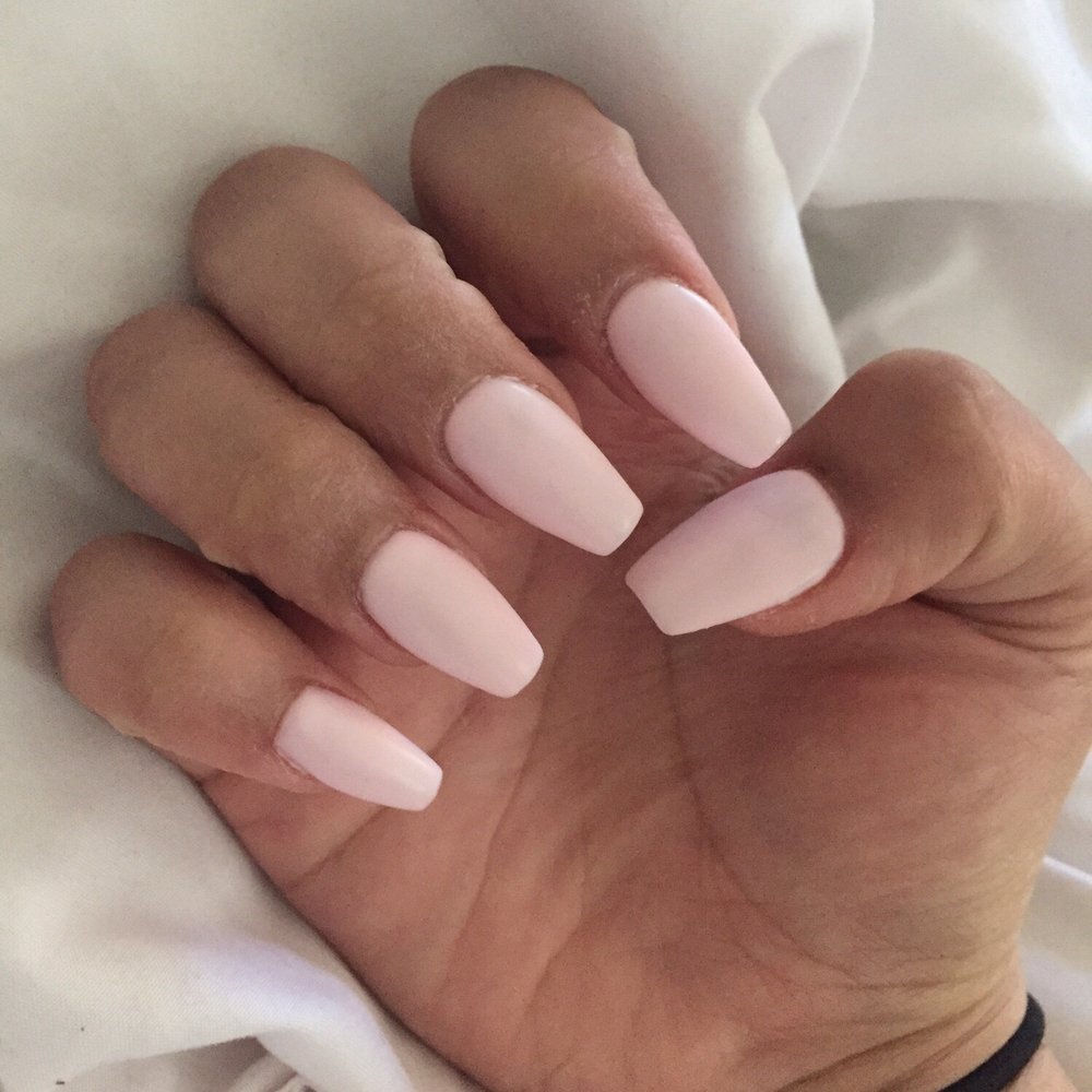 J Nails & Spa - 40$ for these coffin shaped nails :) - Nail Salons Near Me - Grover Beach, California J Nails & Spa - 40$ for these coffin shaped nails :) - Nail Salons Near Me - Grover Beach, California