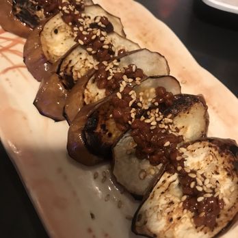 Yagumo Sushi - Grilled Eggplant Plate - Sushi Bars Near Me - Van Nuys, California Yagumo Sushi - Grilled Eggplant Plate - Sushi Bars Near Me - Van Nuys, California