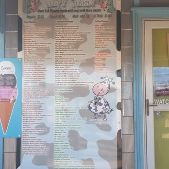 Taffy's Hot Dog Stand - Shake menu (July 2018) - Hot Dogs Near Me - Orchard Park, New York