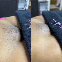 Thee V Suite - Before and after waxing! Best in the business
