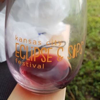 Jowler Creek Vineyard & Winery - Special Keepsake Glass For Total Solar Eclipse Event - Wine Tasting Room Near Me - Platte City, Missouri