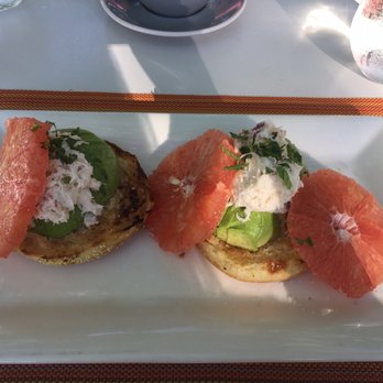 Solbar - Crab and avocado open faced sandwich - New American Near Me - Calistoga, California Solbar - Crab and avocado open faced sandwich - New American Near Me - Calistoga, California