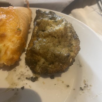 Morrow's - Morrow charbroiled oyster next to my crawfish cheese bread - Cajun/Creole Near Me - New Orleans, Louisiana