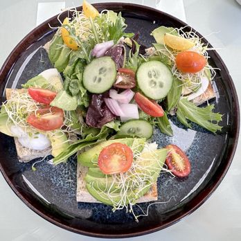 Three Boys Diner - Garden Avocado Ciabatta - Breakfast & Brunch Near Me - Los Angeles, California