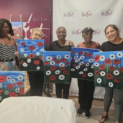 Our finished art .