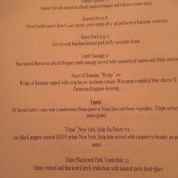 Michael John's - French-American Steakhouse - Tapas - New American Near Me - Bradenton, Florida