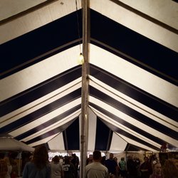 Ky Wool Fest - Inside one of the vendor tents