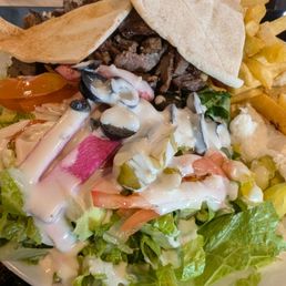 Beef Shawarma Platter