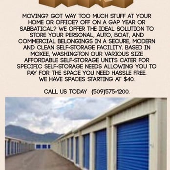 East Valley Self Storage - Self Storage Near Me - Moxee, Washington