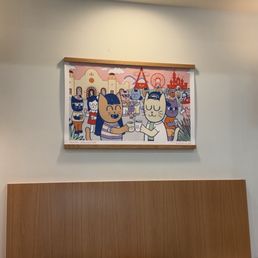 Cute artwork inside
