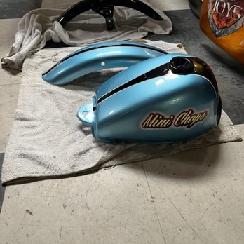 Rock & Roll Custom Paint Works - Tank and fender - Body Shops Near Me - Anaheim, California