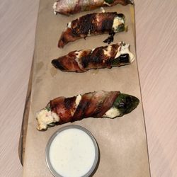 The Brick-Wood Fired Eats - Smoked Bacon Wrapped Jalapenos