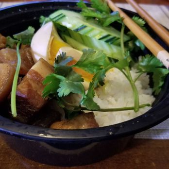 Lotus & Light - Braised pork belly with soft boiled egg - Vietnamese Near Me - Burbank, California Lotus & Light - Braised pork belly with soft boiled egg - Vietnamese Near Me - Burbank, California