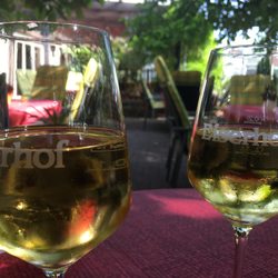 Weingut Eiserhof - Kühler Riesling im Schatten des Baumes - das ist typisch Eiserhof.