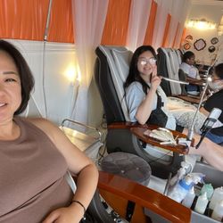 Together Nail Parlor - Sitting in the massage chair