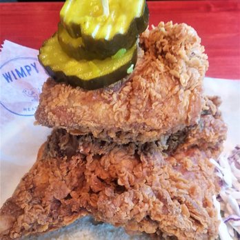 Tumble 22 - The quarter-white WIMPY. (closeup) - Chicken Shop Near Me - Cedar Park, Texas