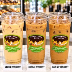 Boston Cream Donut - Iced coffee
