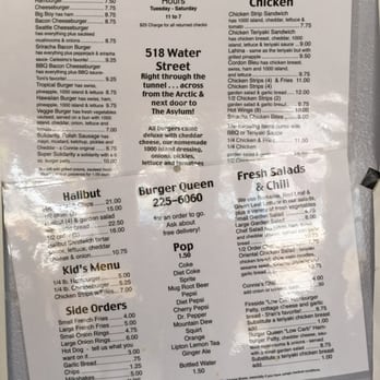 Burger Queen - Food menu. - Burgers Near Me - Ketchikan, Alaska Burger Queen - Food menu. - Burgers Near Me - Ketchikan, Alaska