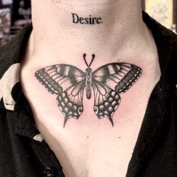 Blind Nobility - Moth tattoo