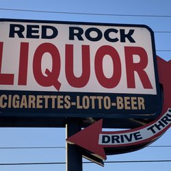 Red Rock Liquor - drive-through for energy drink soda and cigarette