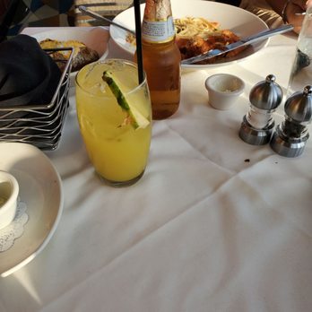 Chart House - Me waiting for food while everyone is eating with my water down drink. - Seafood Near Me - San Antonio, Texas