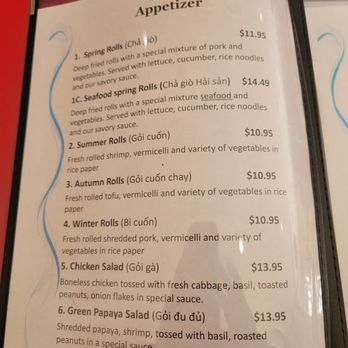 Ocean Pho - Menu: December 2025 - Vietnamese Near Me - Honolulu, Hawaii