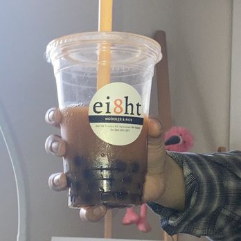 Ei8ht Noodles - Thai tea with boba - Asian Fusion Near Me - Vancouver, Washington
