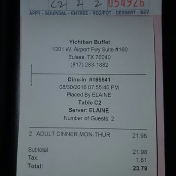 Yichiban Buffet - What a deal (steal)!!! - Buffets Near Me - Euless, Texas