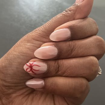 Dania Nails & Spa - Festive holiday nails by Kelly - Nail Salons Near Me - Fort Lauderdale, Florida