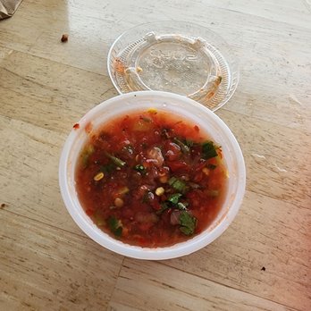 Sonoratown - This salsa... I was pouring it into my burrito and chips. - Mexican Near Me - Los Angeles, California