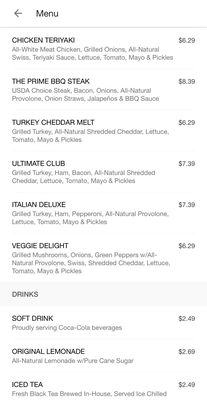 Menu photo 3 Charley's Grilled Subs Miami, FL