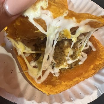 Gitto's Pizza - Beef Patty, I added cheese - Pizza Near Me - Orlando, Florida Gitto's Pizza - Beef Patty, I added cheese - Pizza Near Me - Orlando, Florida
