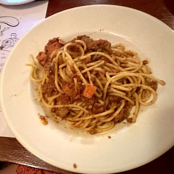 Ambrosia Restaurant & Bar - Children's spaghetti (half-eaten) - Pizza Near Me - Eugene, Oregon