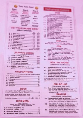 Menu photo 3 Shaking Crab Bonita Springs, FL Menu photo 3 Shaking Crab Bonita Springs, FL