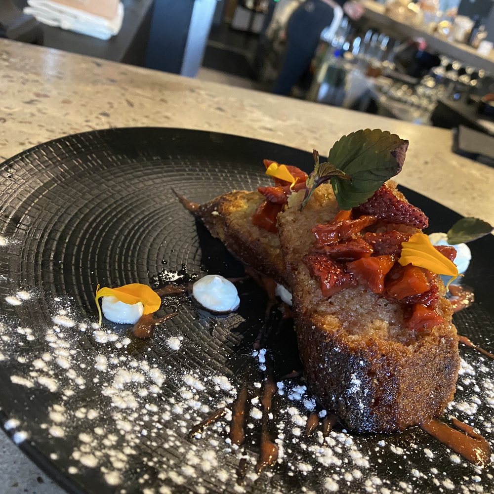 Gather - Nob Hill - Olive Oil cake ... to begin our meal - Cocktail Bars Near Me - Albuquerque, New Mexico