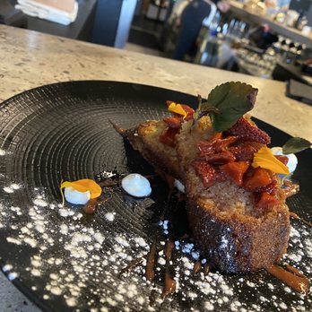 Gather - Nob Hill - Olive Oil cake ... to begin our meal - Cocktail Bars Near Me - Albuquerque, New Mexico