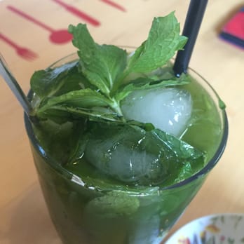 Sinmei Tea - Matcha Mojito - matcha, soda water, lime, brown sugar & mint. - Tea Rooms Near Me - Brisbane, QLD