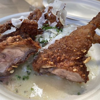 The Progress - Wolfe Ranch Buttermilk Fried Quail - New American Near Me - San Francisco, California