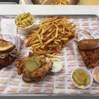 Crimson Coward - $55 bucks worth of food - Chicken Shop Near Me - Downey, California