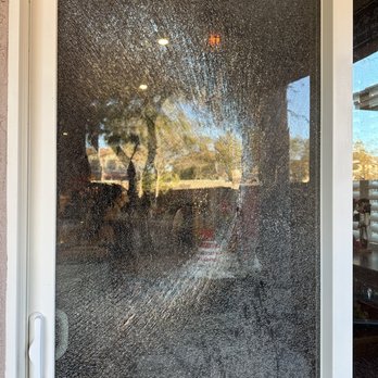 Vegas Custom Glass - BEFORE!
This is our sliding glass patio door I busted! - Glass & Mirrors Near Me - Las Vegas, Nevada Vegas Custom Glass - BEFORE!
This is our sliding glass patio door I busted! - Glass & Mirrors Near Me - Las Vegas, Nevada